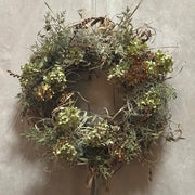Samhain autumn door wreath handmade by Myrtle & Bracken