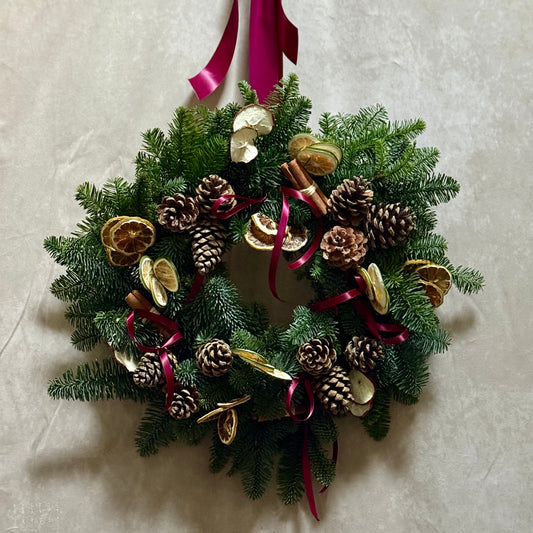 Traditional Door Wreath