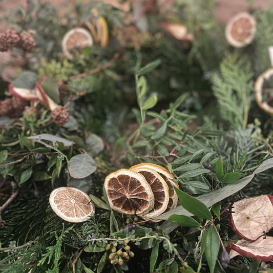 Festive Wreath Making Class: Ayrshire Food Hub, Thursday 27th November 2025 7pm-9pm