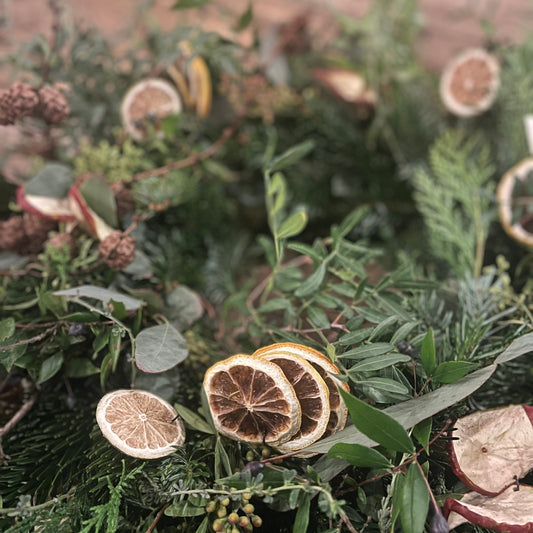 Festive Wreath Making Class: Ayrshire Food Hub, Sunday 30th November 2025 6pm-8pm